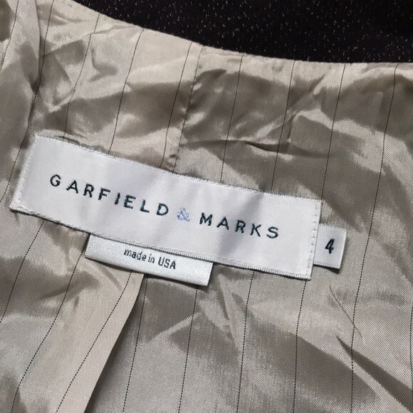 Garfield & Marks Suit Jacket Blazer sz 4 - Picture 5 of 9
